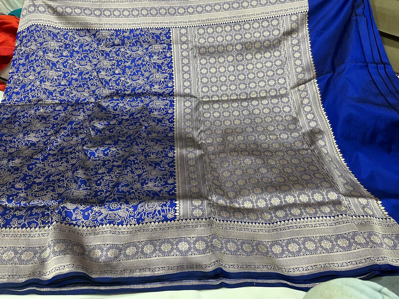 Pure Katan Handloom Saree