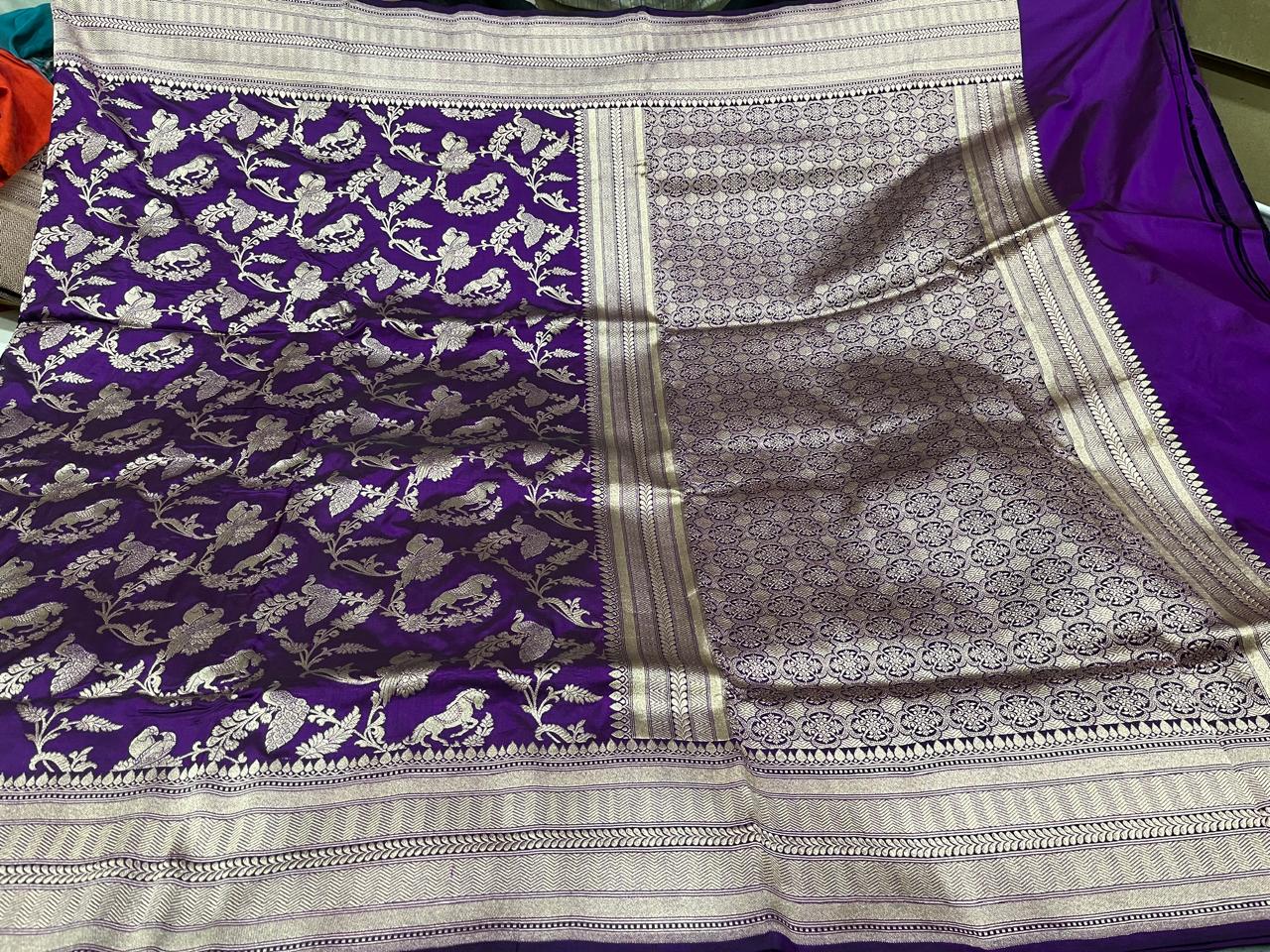 Pure Katan Handloom Saree
