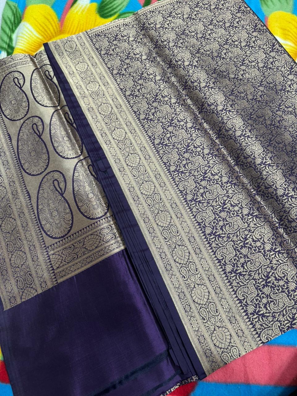 Banarasi Pure Silk- Self Saree