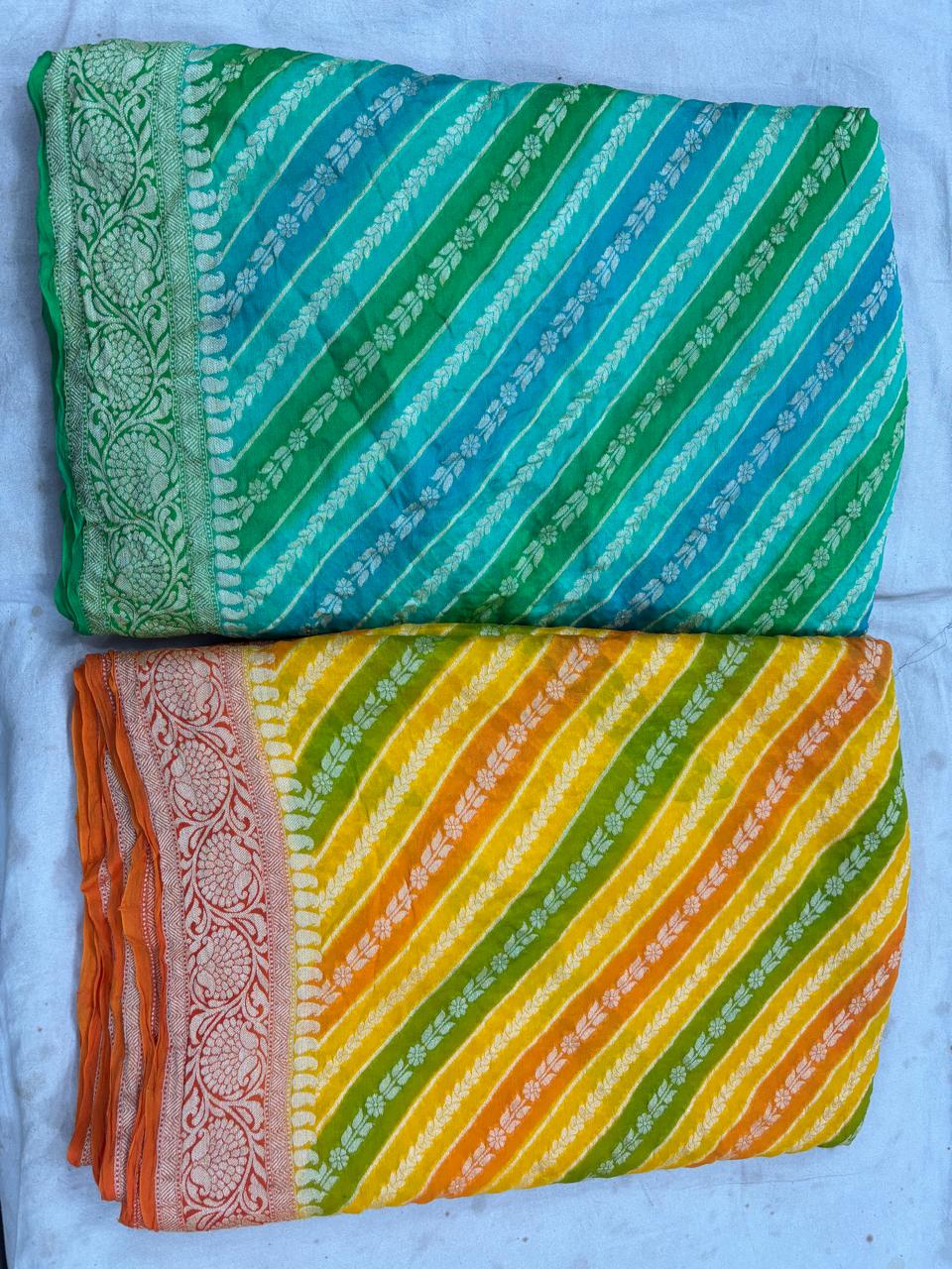 Pure Khaddi Georgette Saree