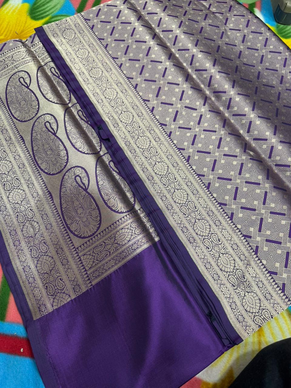 Banarasi Pure Silk- Self Saree