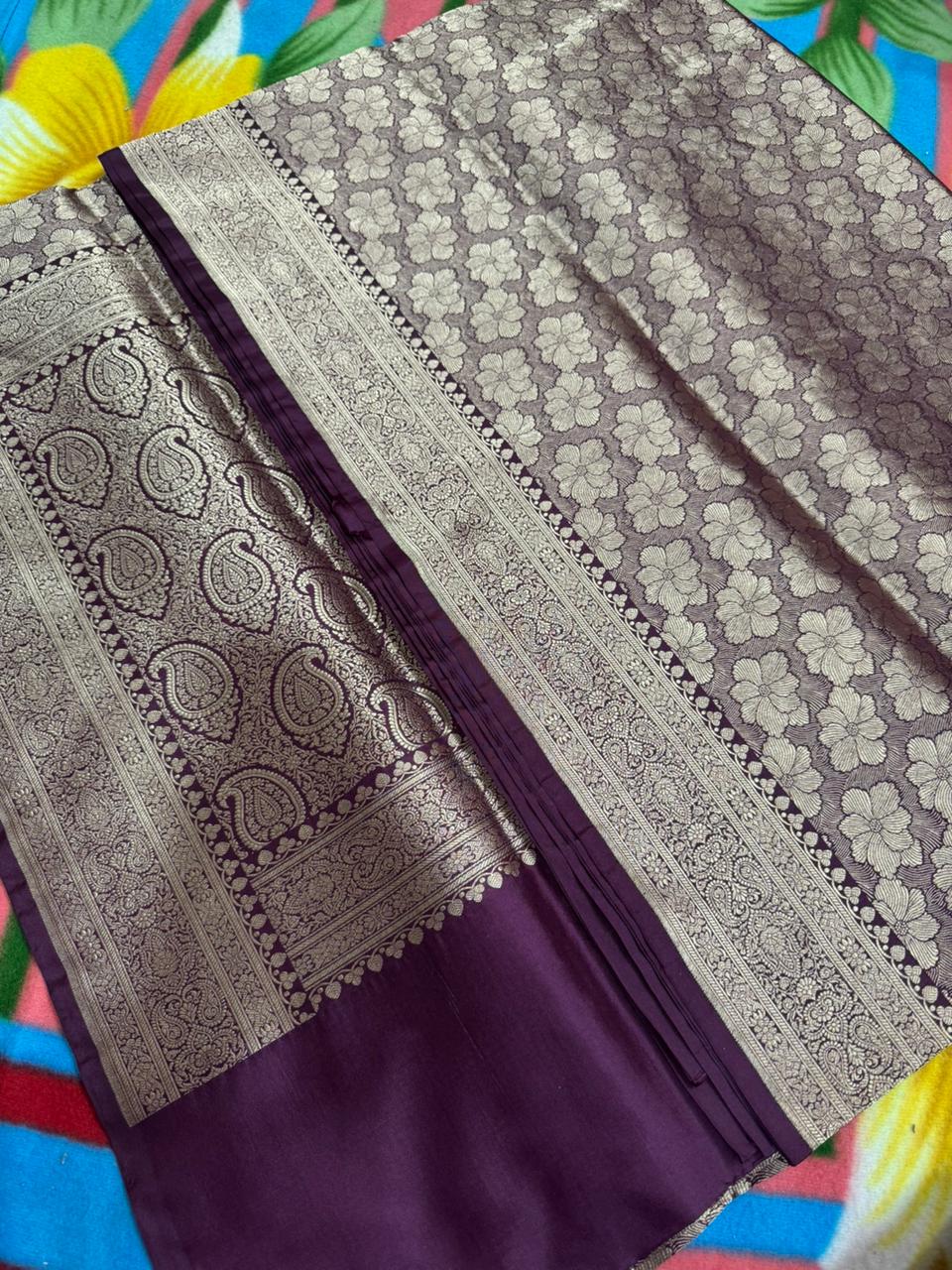 Banarasi Pure Silk- Self Saree