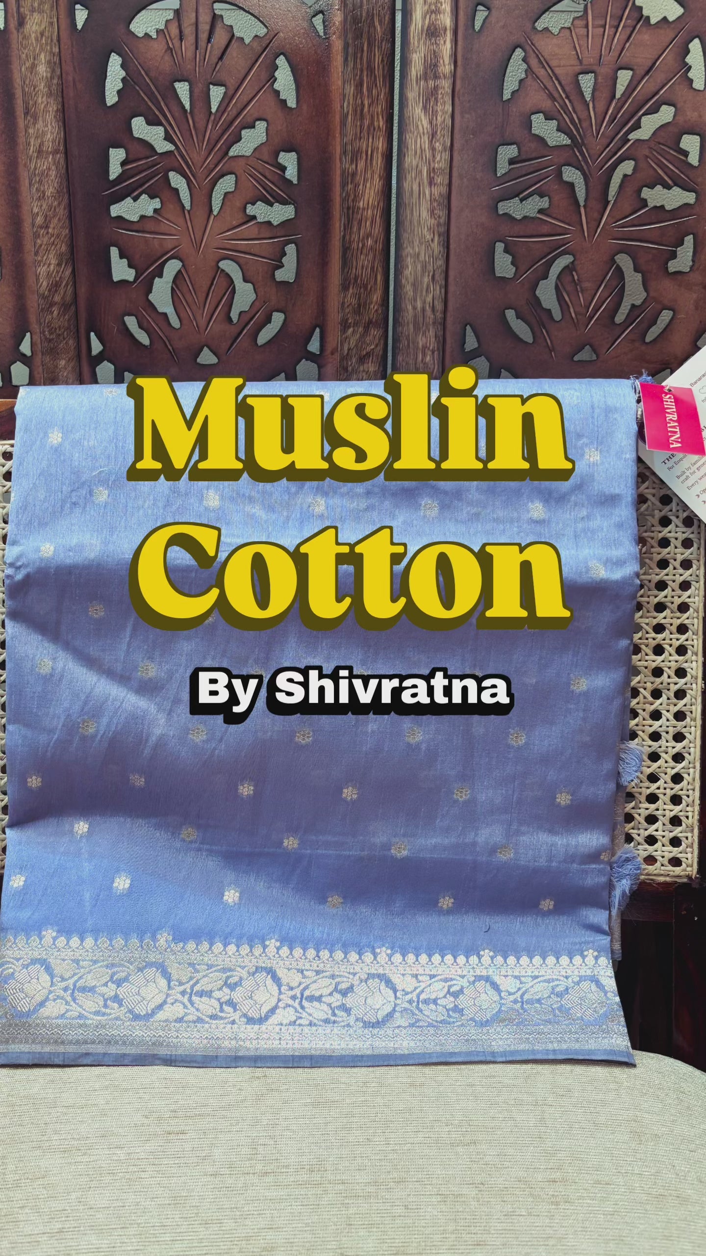 Muslin Cotton Saree