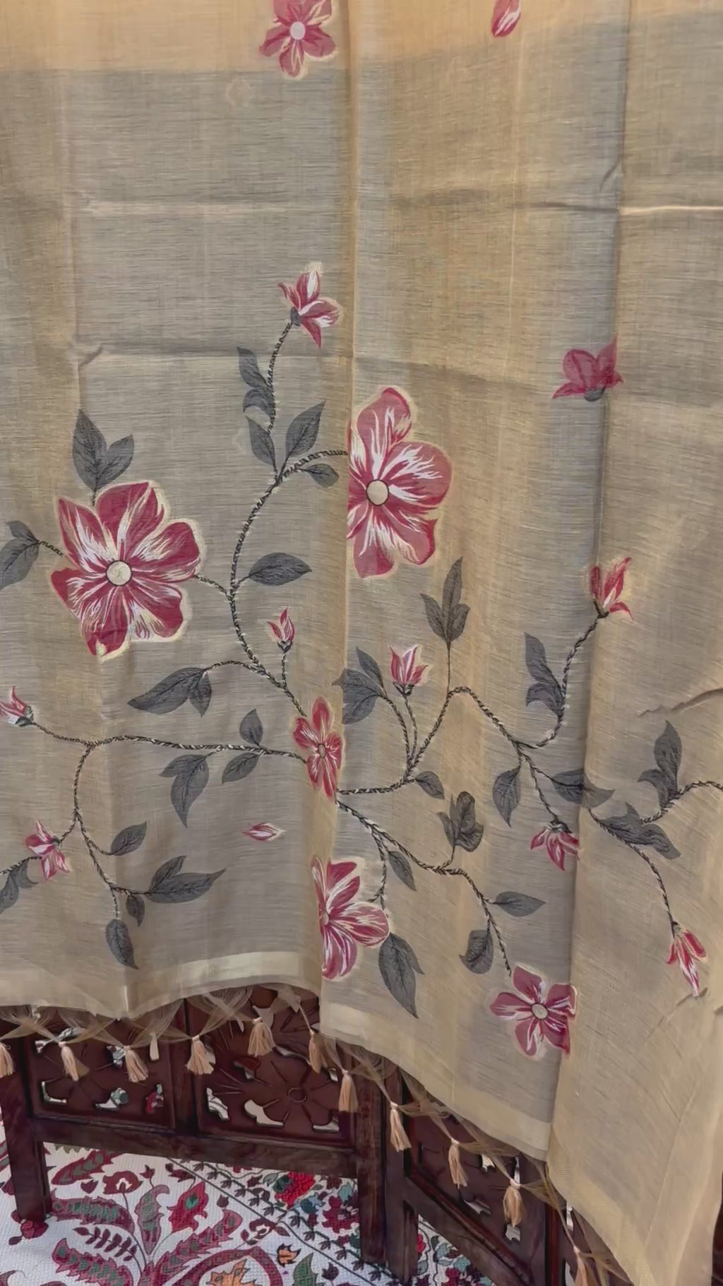 Chanderi Jamdani Silk