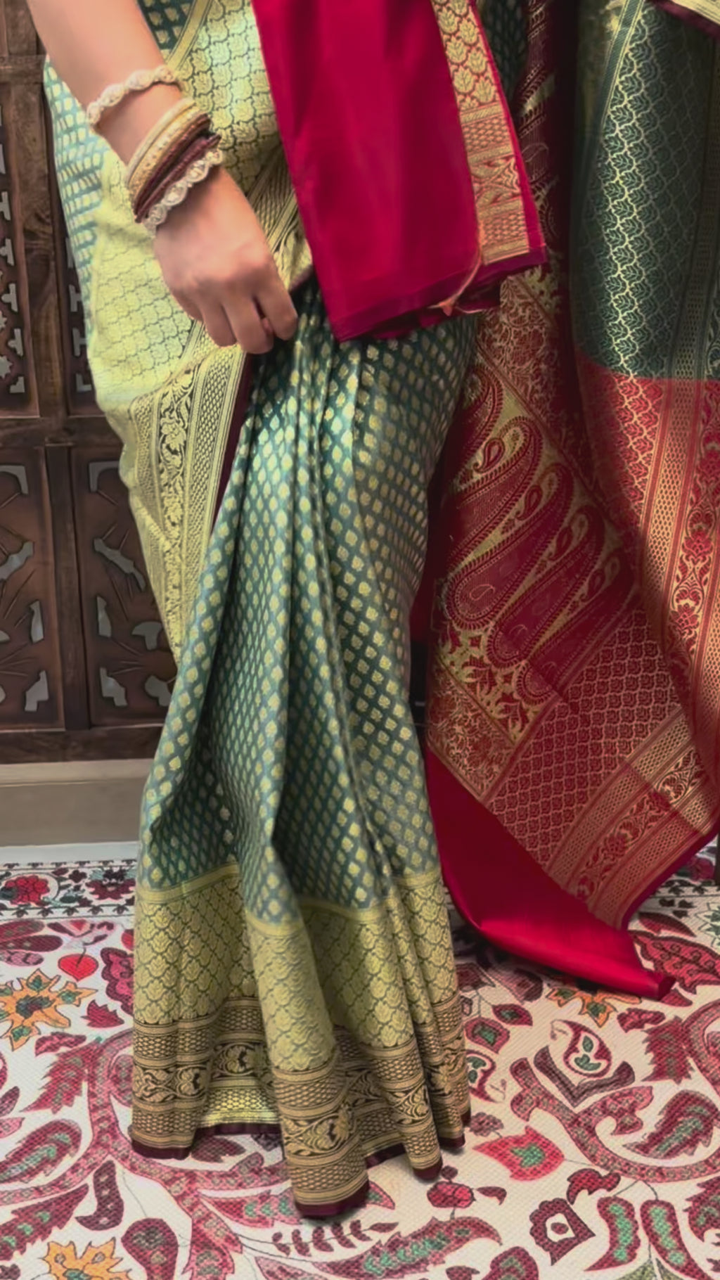 Banarasi Saree with Broad Border